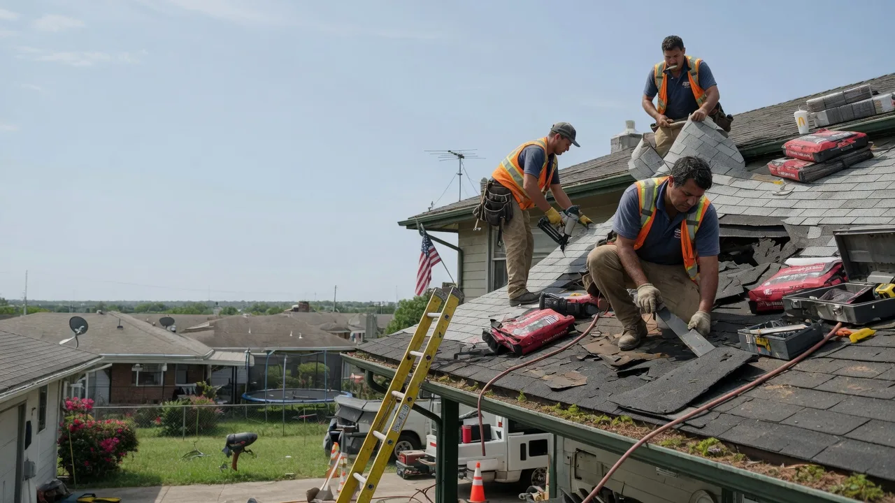 Roof Repair in Mutual, OK near me